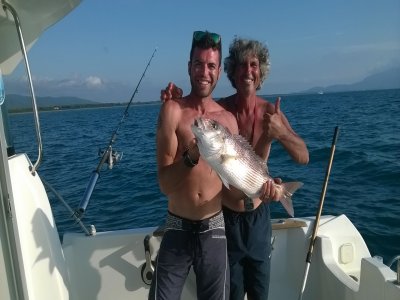Mezza giornata di pesca all'Argentario (4h)