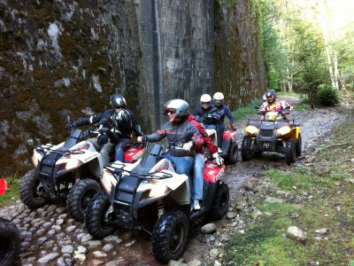 Escursione Quad Singolo con Grigliata nel ticinese