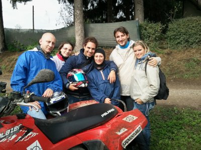 Tour quad singolo con cena in trattoria