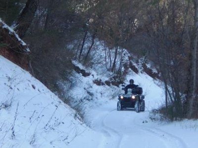 Tour Quad sotto le stelle due persone Umbria