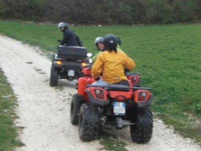 Escursione in quad colline umbre (Perugia)