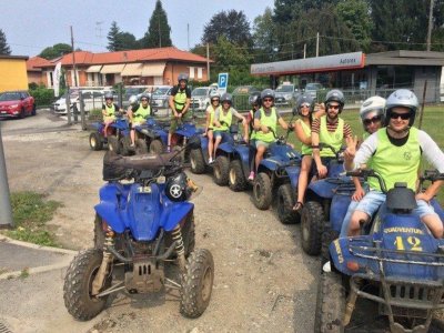 In sella ai Quad nel Parco del Ticino