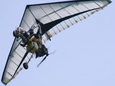 Volo in deltaplano a motore, Acerra - Napoli