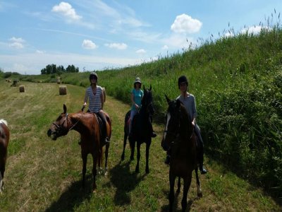 Mezza giornata a cavallo e grigliata, esperti Roma