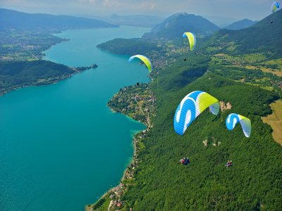 Volo parapendio+video da 1200m, Molvero/Rovereto