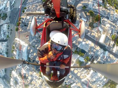 Volo in deltaplano con video 25 min, Alberobello