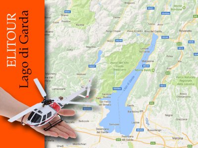Tour in elicottero sul Lago di Garda (20 min)