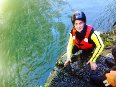 Canyoning di un'ora e mezza nel torrente Serra