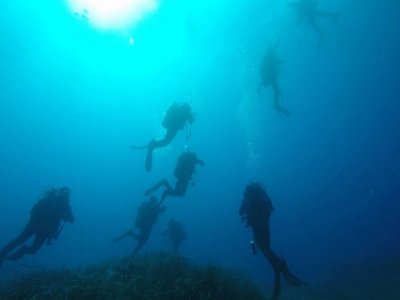 Immersione in gruppo Grotta Azzurra
