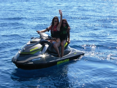 Giornata in moto d'acqua a Bordighera con patente