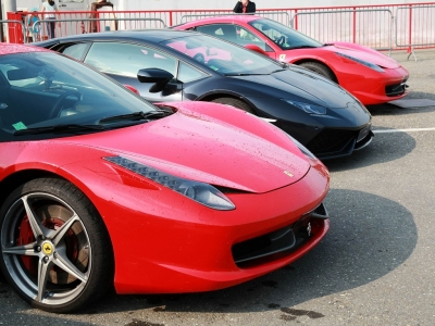 Cinque giri su Ferrari 458, Castelletto Branduzzo