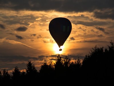 Volo esclusivo mongolfiera(2 persone), S.Gimignano