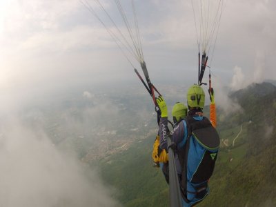 Volo in paracarrello (45 minuti), Bassano o Asolo