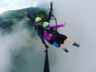 Volo parapendio+video/foto(20/30m),Plan de Corones