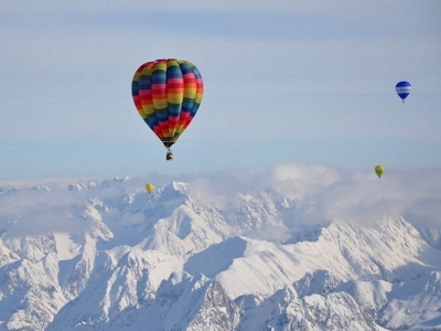 Volo in mongolfiera gruppo ( 1ora), Val Pusteria