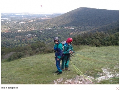 Volo parapendio + video (15/30min), Capitolo