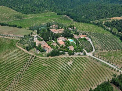 Tour elicottero Chianti/Castello Albola, Pratello