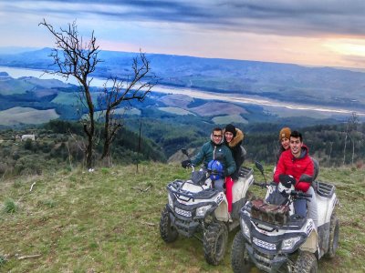 Percorso in quad biposto da 1 ora e 30 a Matera