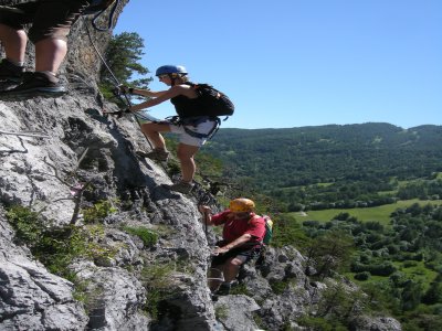 Via ferrata del Rouas a Bardonecchia