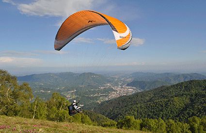 Parapendio a Italia