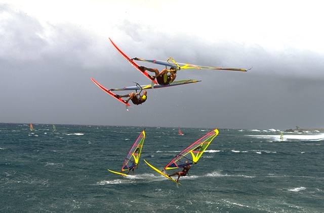 Salti di windsurfing