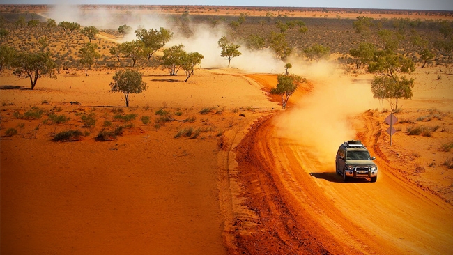 Deserto in 4x4 fuoristrada