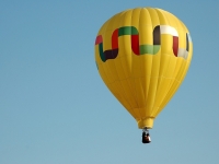 hot air balloon for an exclusive group 