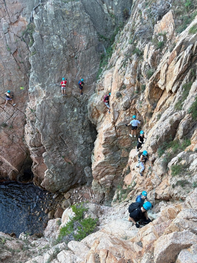 Opinione di Ariadna su Via Ferrata Cala del Molí con foto 2h 30 min
