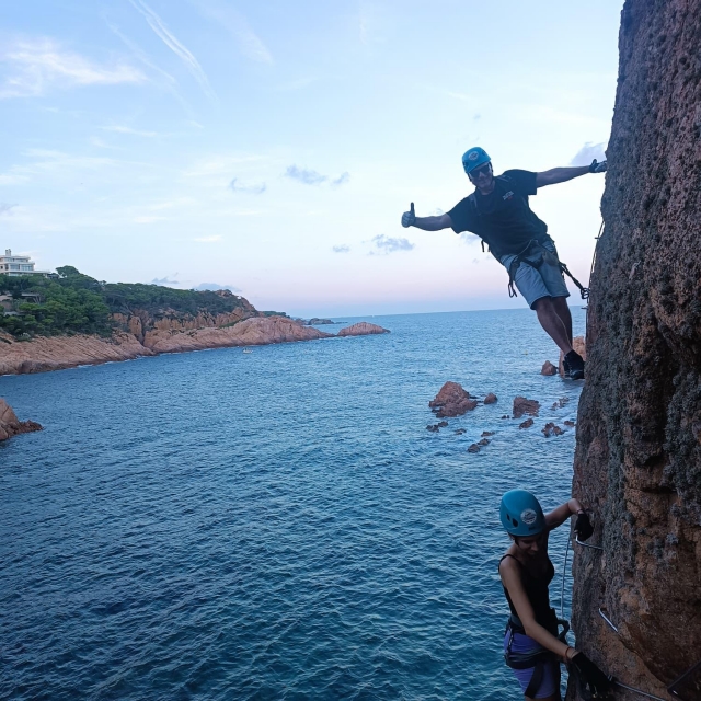 Opinione di Sergi su Via Ferrata Cala del Molí con foto 2h 30 min