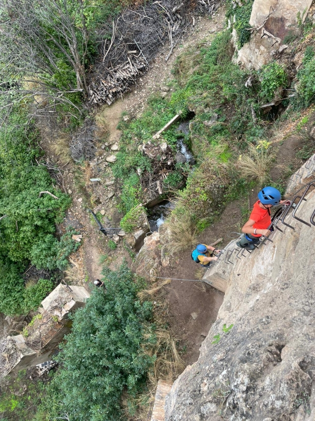 Opinione di Roque su Iniziazione Ferrata Tajo de Ronda a doppia strada, 2h