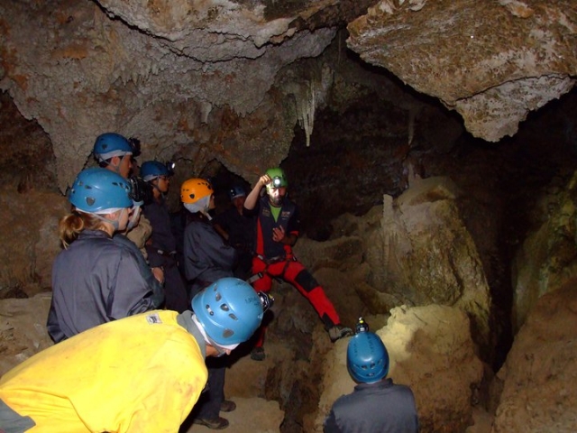 Speleologia adulta nelle Grotte di Sorbas