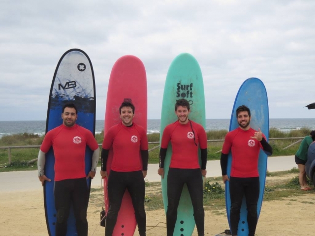 Corso di iniziazione al surf a El Palmar 90 min
