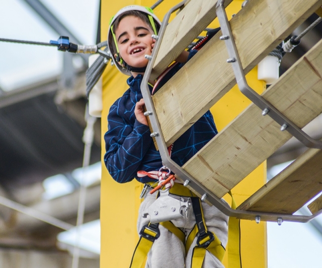 in procinto di attraversare il tunnel 