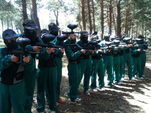 Gioco di paintball con 100 palline a Soria
