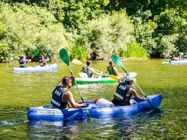 Discesa del Sella in canoa 16km, 4h