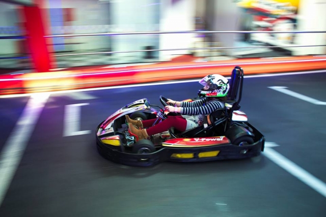 Gara di kart a Barcellona 