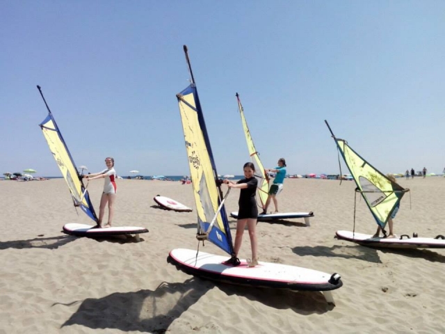Corso di windsurf di 2 ore a Port de la Selva