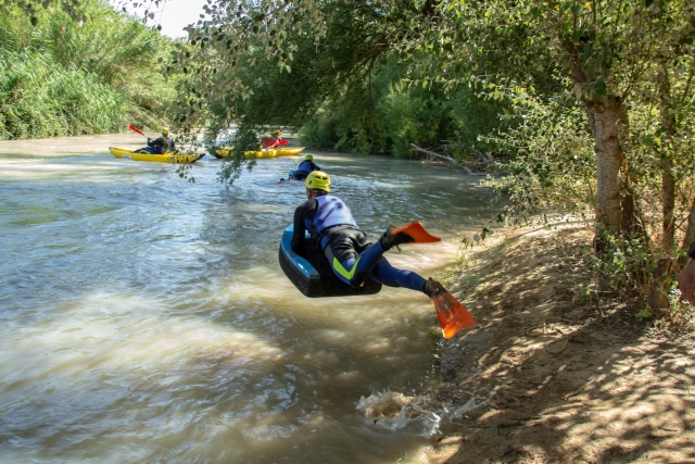 Percorso Hydrospeed lungo il fiume Genil a Benamejí 4h
