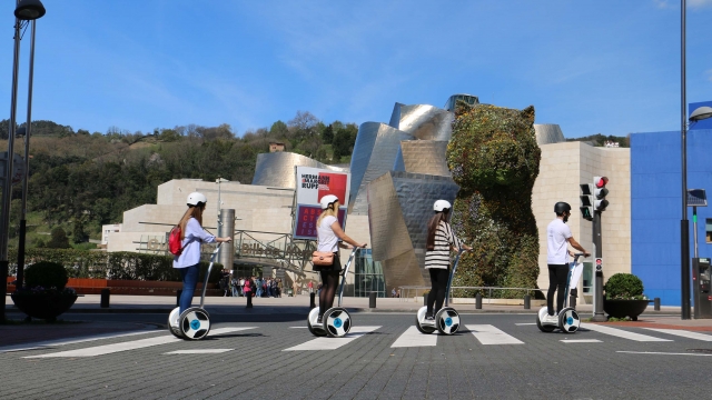 Tour in Segway di Bilbao e lezione precedente 90 min