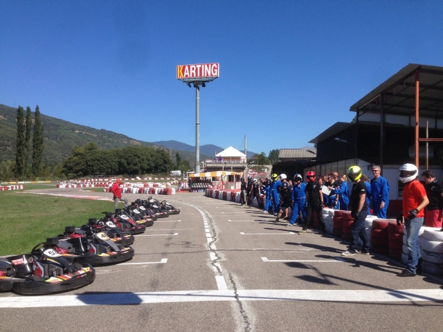 Esperienza con il kart 