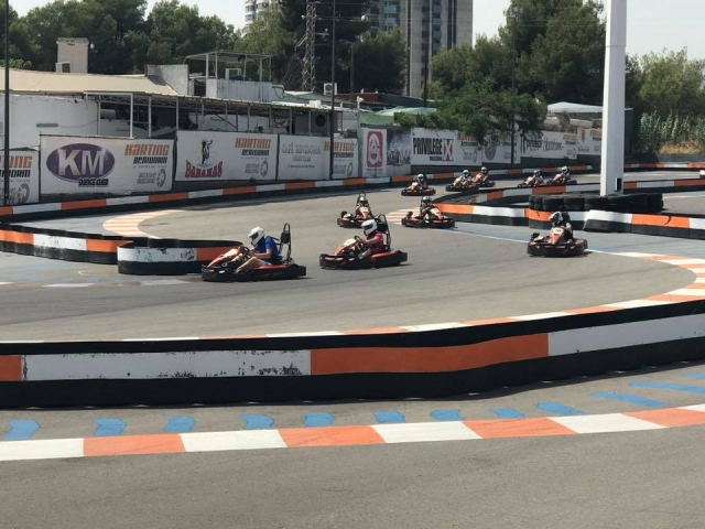 Circuito di kart a Benidorm 
