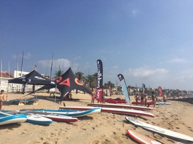 Noleggio paddle surf a Badalona 1 ora