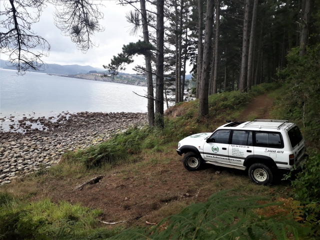 Itinerario in 4x4 lungo la costa di Guipúzcoa e Vizcaya 3h
