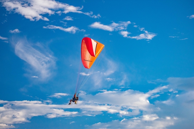 Volo in paramotore di 20 minuti a Playa La Bota