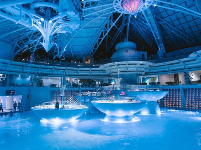 Ingresso pomeridiano alle terme Caldea per adulti, durata 3 ore