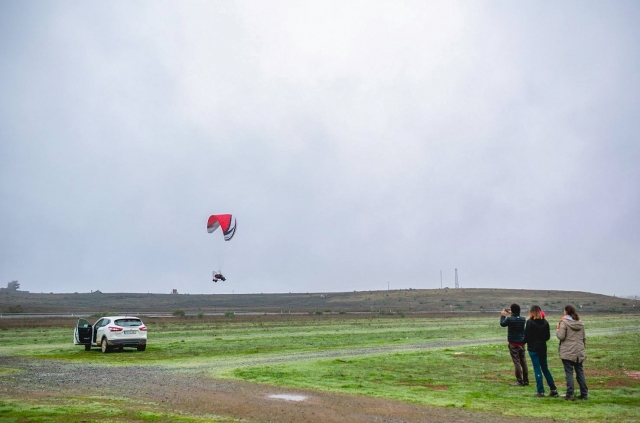 Volo in parapendio 