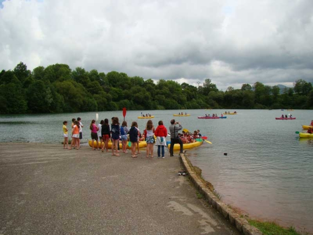 Canoa sul Lago Cabarceno 