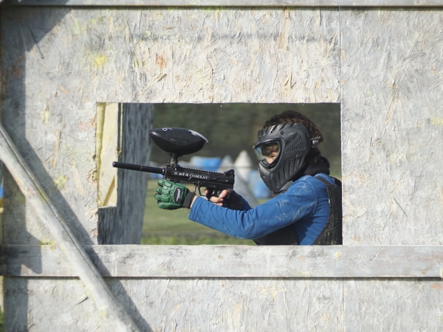 Paintball in Cabanillas del Campo, 100 palle