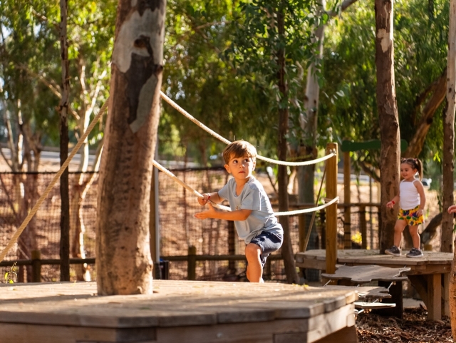Entramento della famiglia della giungla a Malaga, bambini -120 cm