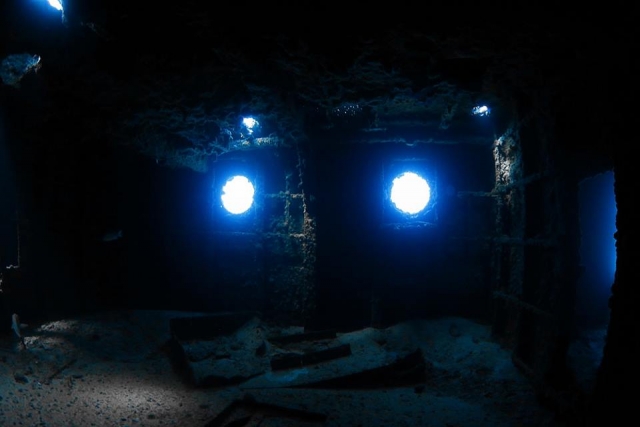  the wrecks in the seabed 